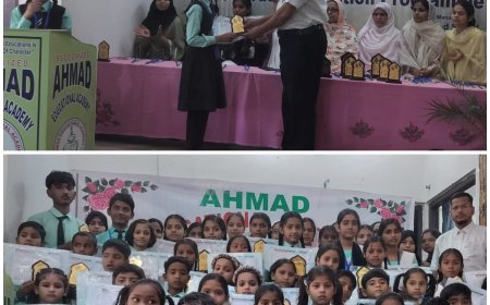 शिक्षा से ही संभव है सर्वांगीण विकास: अहमद सईद आधुनिक दौर में अपडेट रहना जरूरी: प्रधानाचार्या