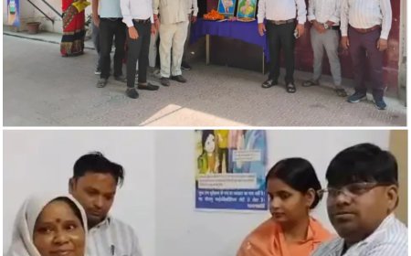 अंबेडकर जयंती पर सीएचसी में मरीजों को फल वितरण