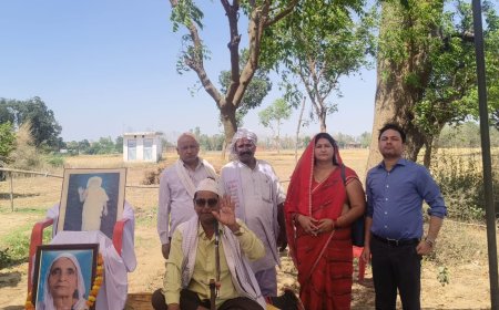 जय गुरुदेव रीति-रिवाज से संपन्न हुआ स्व. चंद्रमुखी का क्रियाकर्म, समाज में सराहना