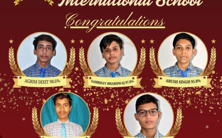 स्कूल का शानदार प्रदर्शन, छात्रों ने लहराया परचम