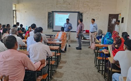 दूसरे दिन भी जारी रहा प्रगणको का प्रशिक्षण