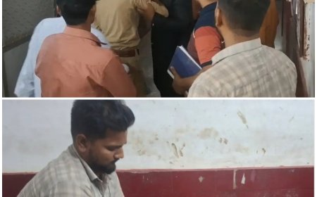 आमने-सामने बाइक भिड़ंत में युवक की मौत, सीएचसी में हंगामा