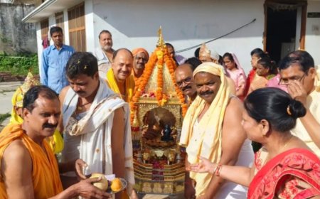 भगवान अनंतनाथ व मुनिसुव्रतनाथ के नगर आगमन का प्रथम वार्षिकोत्सव श्रद्धा के साथ संपन्न