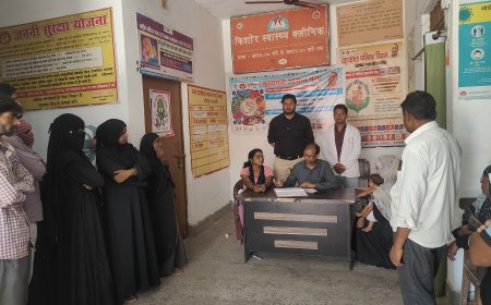 बेलहरा PHC में बढ़ा मौसमी बीमारियों का प्रकोप, एक दिन में 160 मरीजों का इलाज