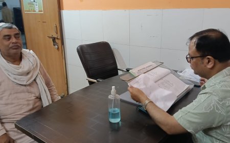 संयुक्त चिकित्सालय सिरौलीगौसपुर में मरीजों की उमडी भीड़ 860 नये पुराने मरीजों का उपचार किया गया