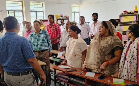 राजकीय इण्टर कालेज सिरौलीगौसपुर में चल रहे जनगणना प्रशिक्षण का दूसरा सत्र समाप्त तीसरा शुरु