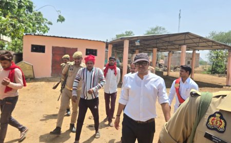 जिलाधिकारी ने गढ़ीवा गौशाला का किया औचक निरीक्षण, व्यवस्थाओं को सुदृढ़ करने के दिए कड़े निर्देश