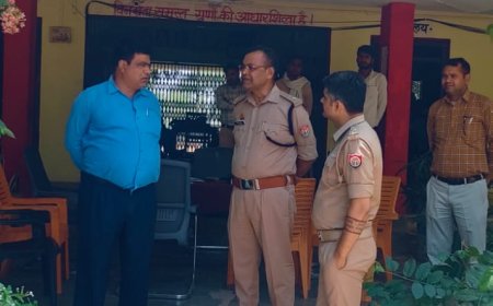 अपर पुलिस अधीक्षक द्वारा उत्तर प्रदेश पुलिस में होमगार्ड्स के पदों पर एनरोलमेंट -2025 के परीक्षा केंद्र का औचक निरीक्षण कर सुरक्षा व्यवस्था का जायजा लिया गया