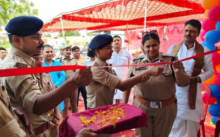 पुलिस विभाग को मिली नई सौगात, नवनिर्मित चौकियों का लोकार्पण