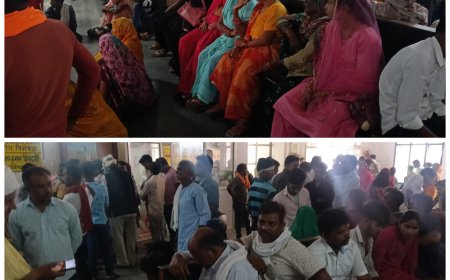 संयुक्त चिकित्सालय सिरौलीगौसपुर की ओ पी डी में मरीजों की उमडी भीड़ 934 नये पुराने मरीजों का उपचार किया गया