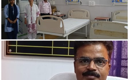 हीट वेव से बचाव के लिए संयुक्त चिकित्सालय सिरौलीगौसपुर में कोल्ड रुम तैयार