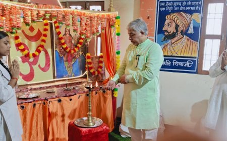 गोरखपुर के सरस्वती शिशु मंदिर में हर्षोल्लास से मनाई गई महात्मा बुद्ध जयंती