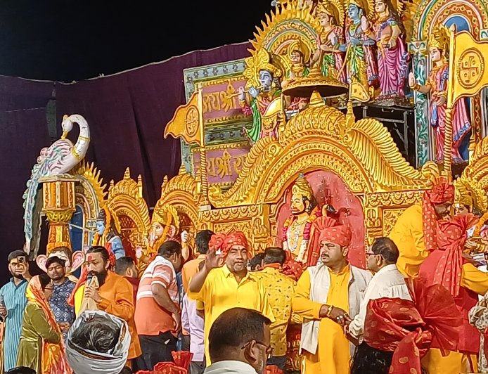 श्री बालाजी महाराज के विशाल जागरण-कीर्तन में उमड़ा आस्था का जन सैलाव, नगर में निकाली गई ज्योति यात्रा