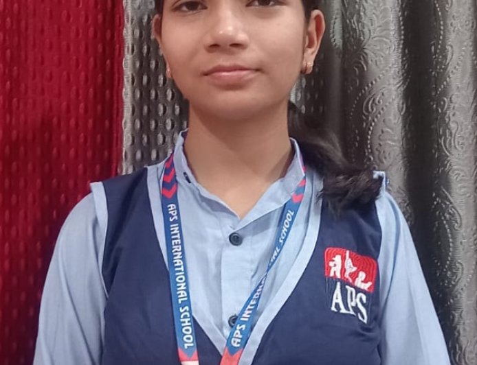ए पी एस इंटरनेशनल स्कूल उझानी की छात्रा स्वस्ति जैन ने 10th की सी वी एस ई बोर्ड परीक्षा में 94 परसेंट अंक पाकर विद्यालय का  नाम किया रोशन