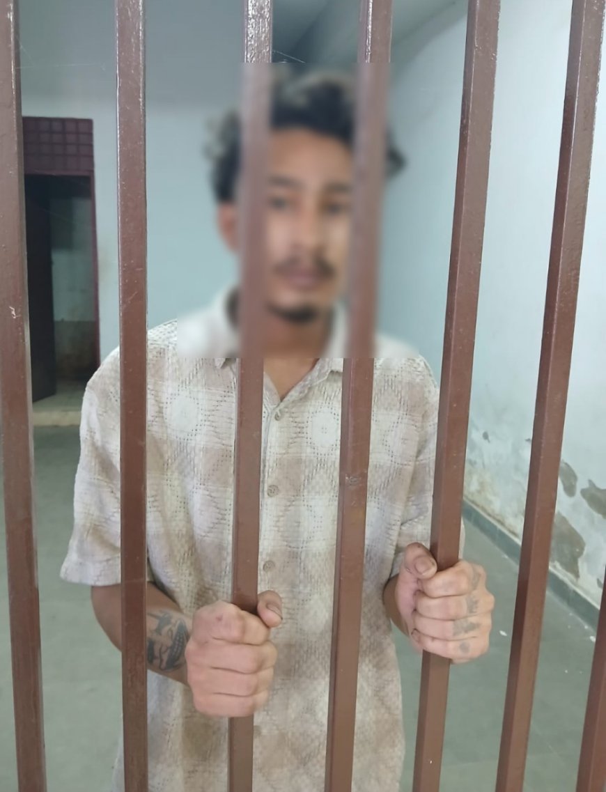 मंदिर के दानपात्र से चोरी करने वाला आरोपी गिरफ्तार