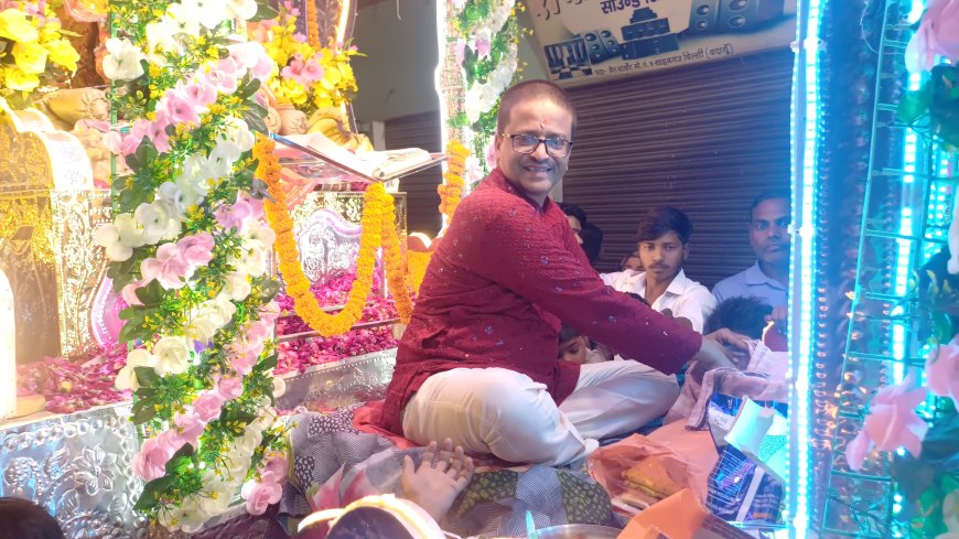 बिल्सी में दिखा हनुमान जन्मोत्सव का दिव्य रूप- सिद्धपीठ श्री बालाजी धाम से निकली भव्य हनुमान शोभायात्रा