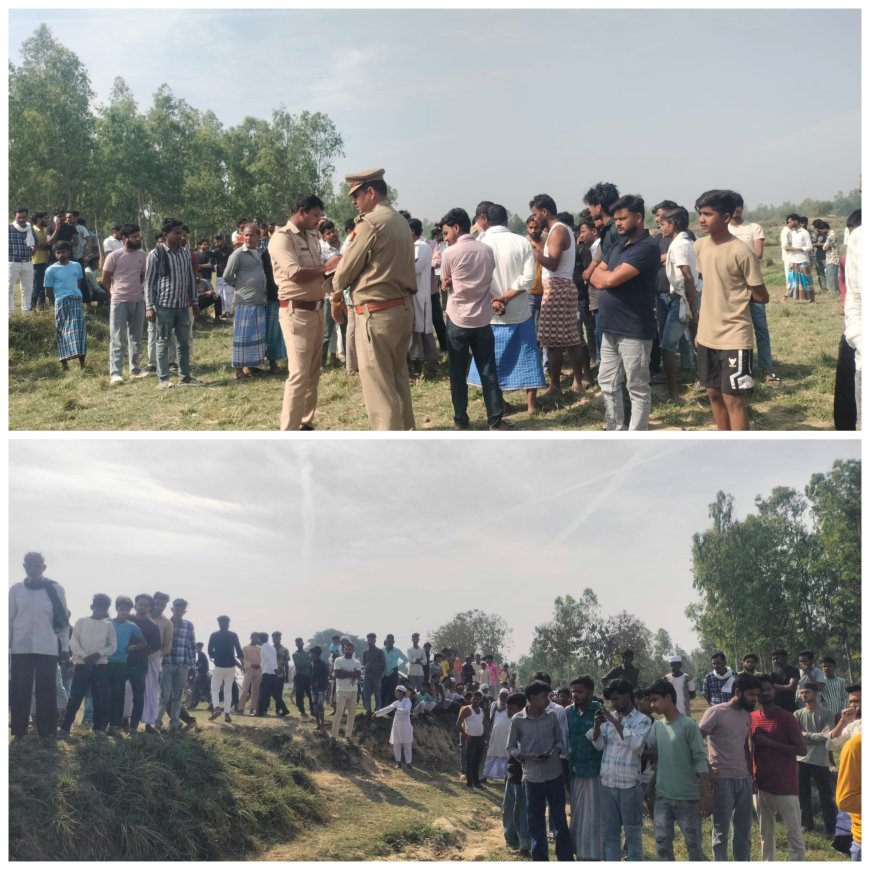 थाना सफदरगंज क्षेत्र के चौखंण्डी गांव के पास कल्याणी नदी पास युवक का शव मिला जिसकी पहचान रामपुर कटरा के मोहम्मद आसिफ के रुप में हुई