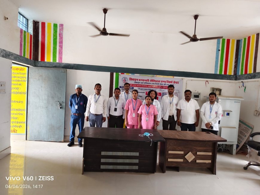 ग्राम सैदाबाद में निःशुल्क स्वास्थ्य शिविर का आयोजन, 75 ग्रामीणों ने उठाया लाभ