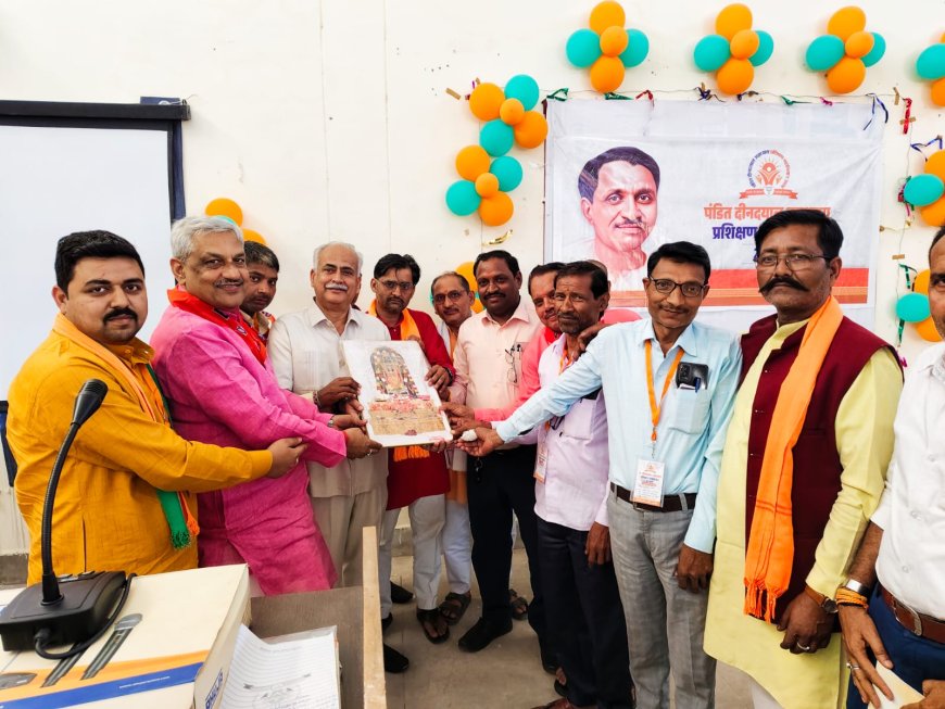 भाजपा का मंण्डल स्तरीय पंडित दीनदयाल उपाध्याय प्रशिक्षण महाभियान सम्पन्न