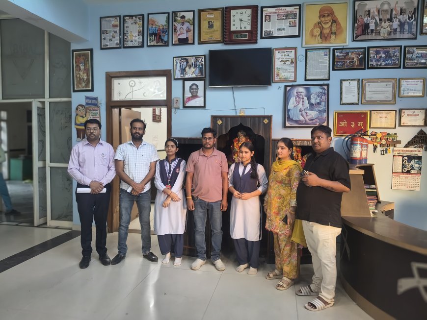 बाबा इंटरनेशनल स्कूल ने फिर रचा इतिहास,दसवीं की छात्रा मनु उपाध्याय ने किया विद्यालय टॉप