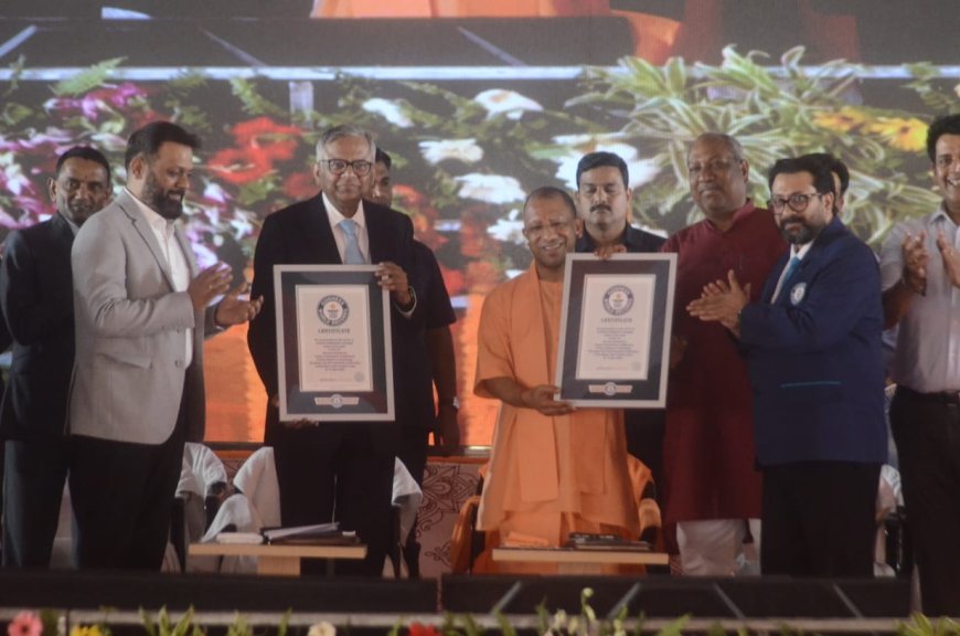 एआई जागरूकता में गोरखपुर ने रचा इतिहास, गिनीज वर्ल्ड रिकॉर्ड में दर्ज हुआ नाम