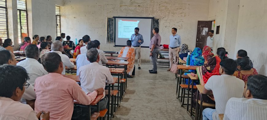 दूसरे दिन भी जारी रहा प्रगणको का प्रशिक्षण