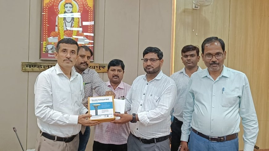 गोरखपुर मंडल में हाईटेक हुई जमीन की नाप, GNSS तकनीक से बढ़ेगी सटीकता और पारदर्शिता