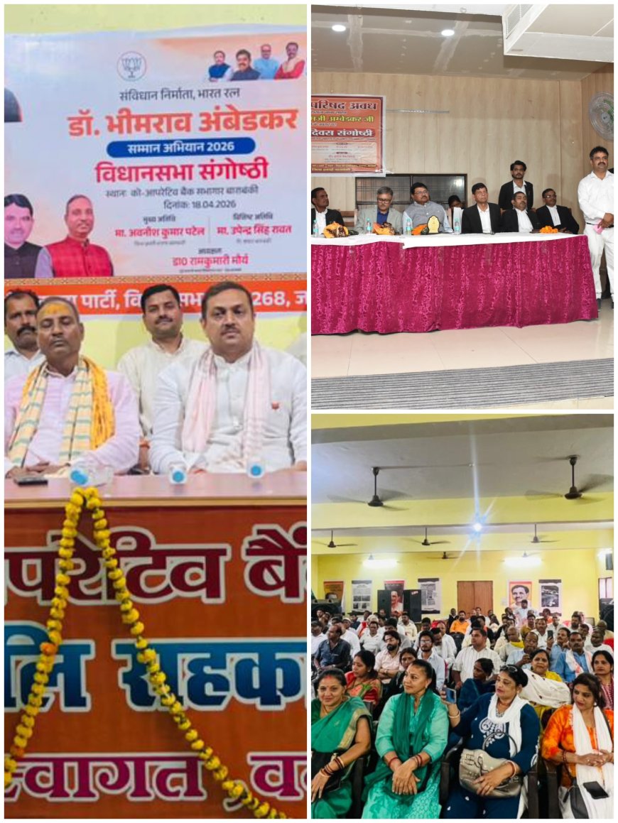 समरसता दिवस पर संविधान और न्यायपालिका की भूमिका पर संगोष्ठी आयोजित