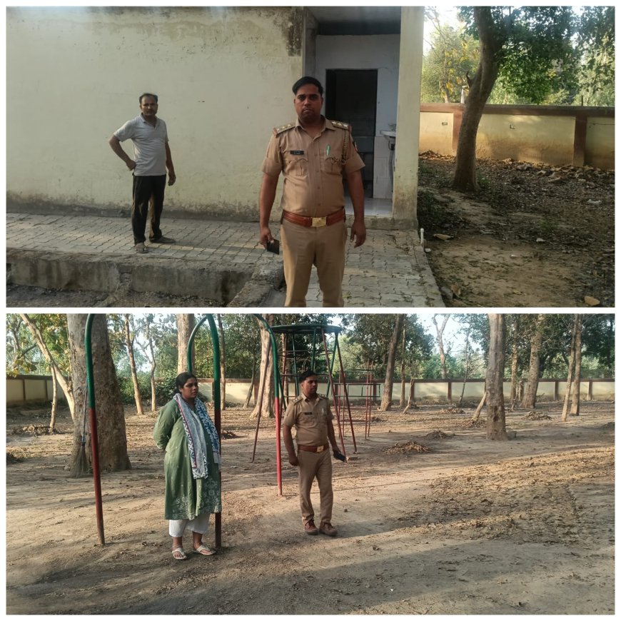 देश विदेश में प्रख्यात देव वृक्ष पारिजात परिसर की वन विभाग ने साफ सफाई करवाई