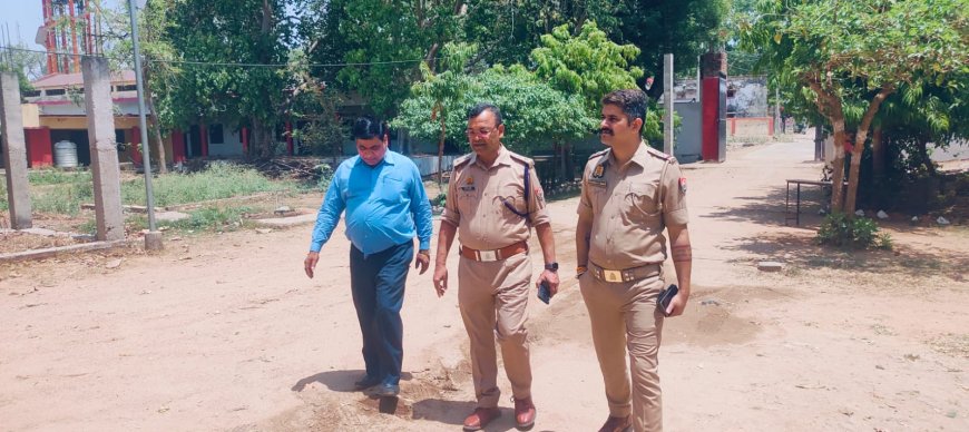 अपर पुलिस अधीक्षक द्वारा उत्तर प्रदेश पुलिस में होमगार्ड्स के पदों पर एनरोलमेंट -2025 के परीक्षा केंद्र का औचक निरीक्षण कर सुरक्षा व्यवस्था का जायजा लिया गया