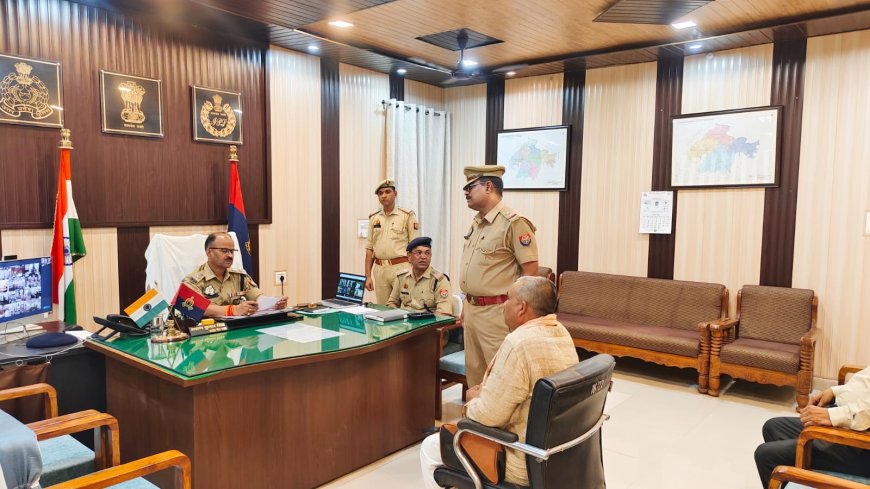 पुलिस अधीक्षक ने पुलिस कार्यालय में की जनसुनवाई, शिकायतों के त्वरित निस्तारण हेतु सम्बन्धित को दिए निर्देश