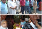 जिला अधिकारी ईशान प्रताप सिंह ने बडे बाबा की समाधि पर माथा टेक विश्व मानव कल्याण की कामना किया