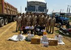 मथुरा में अंतरराज्यीय ट्रक चोर गिरोह का भंडाफोड़, 4 गिरफ्तार; 90 लाख के इलेक्ट्रॉनिक्स सामान सहित ट्रक बरामद