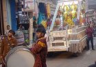 भगवान विष्णु के छठे अवतार भगवान परशुराम जी  की निकाली भव्य शोभायात्रा