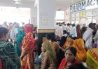 संयुक्त चिकित्सालय सिरौलीगौसपुर की ओ पी डी में मरीजों की उमडी भीड़ 956 नये पुराने मरीजों का उपचार किया गया