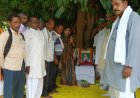 ब्लाक परिसर सिरौलीगौसपुर में किसान नेता स्वर्गीय मुकेश सिंह की 7वीं पुण्यतिथि पुष्पांजलि अर्पित कर मनायी गयी