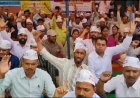 गोरखपुर में सिंचाई विभाग के अभियंताओं का प्रदर्शन, आरोपियों की गिरफ्तारी की मांग