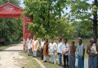 भाजपा के पूर्व जिला उपाध्यक्ष प्रमोद कुमार तिवारी ने मधनापुर धाम स्थित ख्याम दास साहेब के दर्शन पूजन कर विश्वमानव कल्यांण की कामना किया