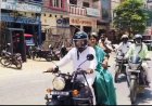 दो दिवसीय प्रशिक्षण मे राज्य सभा सांसद डॉ संगीता बलवंत  चिलचिलाती धूप मे बाइक से पहुंची प्रशिक्षण स्थल