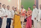 दुद्धी ब्लॉक सभागार में ग्राम प्रधानों को प्रशासक सरकार द्वारा नियुक्त किए जाने पर धन्यवाद प्रस्ताव पारित खुशी में बाटे गए मिठाई