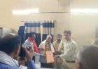 सहायक निर्वाचन अधिकारी हीरालाल पाल को दी गई भावभीनी विदाई