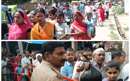 बैशाखी पूर्णिमा के अवसर पर बडे बाबा के दरबार में उमडा आस्था का जन सैलाव सैकड़ों वाहनों से पंहुचे श्रद्वालु पवित्र अभरन सरोवर में आचमन कर स्वामी जी की समाधि पर चादर परसाद चढा कर एंव गुड धनिया का भोग लगाकर अपने को कृतार्थ कर रहे हैं।