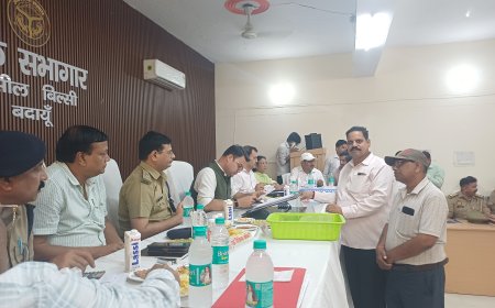 द जर्नलिस्ट एसोसिएशन के राष्ट्रीय अध्यक्ष राकेश डी यादव के निर्देशन में 5 सूत्रीय ज्ञापन जिलाधिकारी बदायूं को सौपा