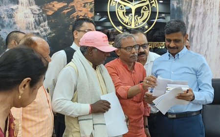 मान्यता प्राप्त निजी स्कूल एसोसिएशन ने मंडलायुक्त को सौंपा चार सूत्रीय मांग पत्र