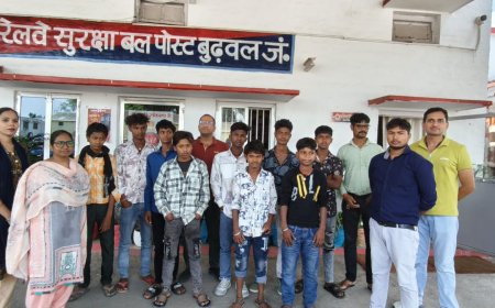 आधा दर्जन से अधिक नाबालिक बच्चे बरामद