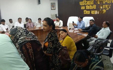 तहसील के पारिजात सभागार में स्व जनगणना प्रशिक्षण एस डी एम सिरौलीगौसपुर अनिल कुमार सरोज की अध्यक्षता में हुआ