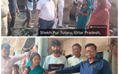 बीती रात तहसील सिरौलीगौसपुर क्षेत्र के ग्राम अल्पी पुरवा मजरे शेषपुर टुटरु में अज्ञात कारणों से लगी आग हजारों रुपये का सामान गृहस्थी जल कर राख