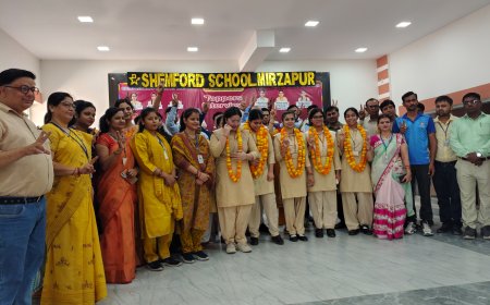 सेमफोर्ड स्कूल मीरजापुर के छात्रों ने CBSE 12वीं में लहराया परचम, कवलीन कौर ने 97% के साथ जिले में दूसरा स्थान पाया*