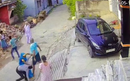 गोरखपुर में पूर्व मंत्री गंगा निषाद पर जानलेवा हमला, सिर फूटा; जमीन विवाद में चली ईंट-पत्थर