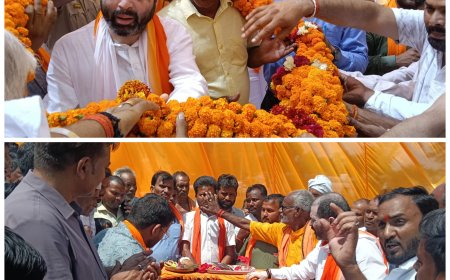 प्रदेश के खादय रसद राज्य मंत्री सतीश चन्द्र शर्मा ने ग्राम किठूरी में 9 लाख रुपए की लागत से बनवाये गये अन्नपूर्णा भवन का उदघाटन किया